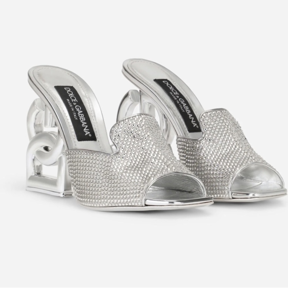 Dolce Gabbana rhinestone heels